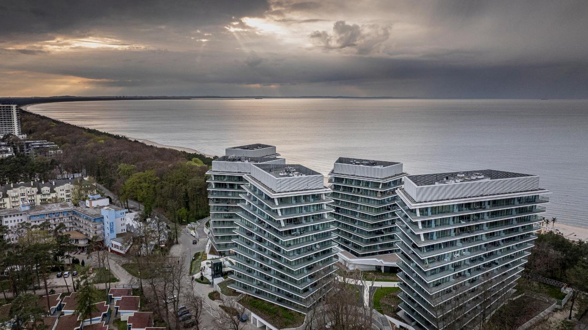 Apartament Wave Panorama 8Th Floor Sea View Międzyzdroje Zewnętrze zdjęcie